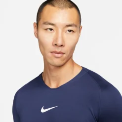 Nike Dri-Fit Park Trainingsset Lange Mouwen Donkerblauw Wit