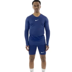 Nike Dri-Fit Park Trainingsset Lange Mouwen Donkerblauw Wit