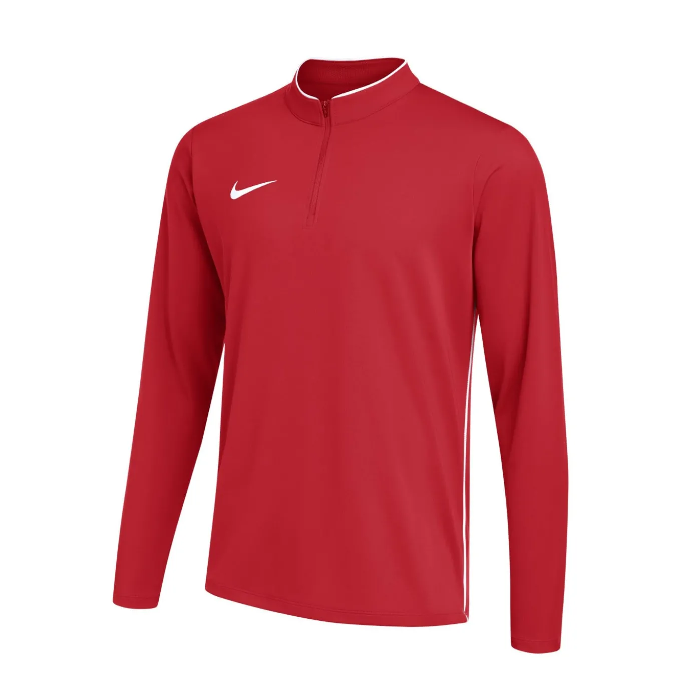 Nike Dri-FIT Park 26 Trainingstrui 1/4-Zip Kids Rood Wit