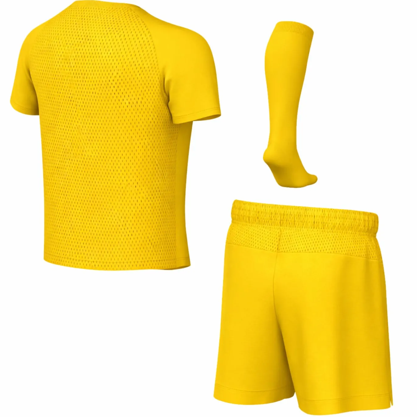 Nike Dri-FIT Park VIII Tenue Kleuters Geel Zwart