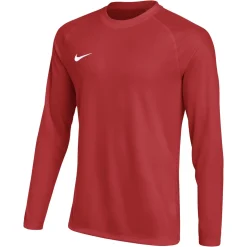 Nike Dri-FIT Park VIII Voetbalshirt Lange Mouwen Kids Rood Wit