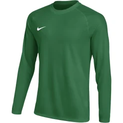 Nike Dri-FIT Park VIII Voetbalshirt Lange Mouwen Kids Donkergroen Wit