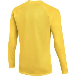 Nike Dri-FIT Park VIII Voetbalshirt Lange Mouwen Kids Geel Zwart