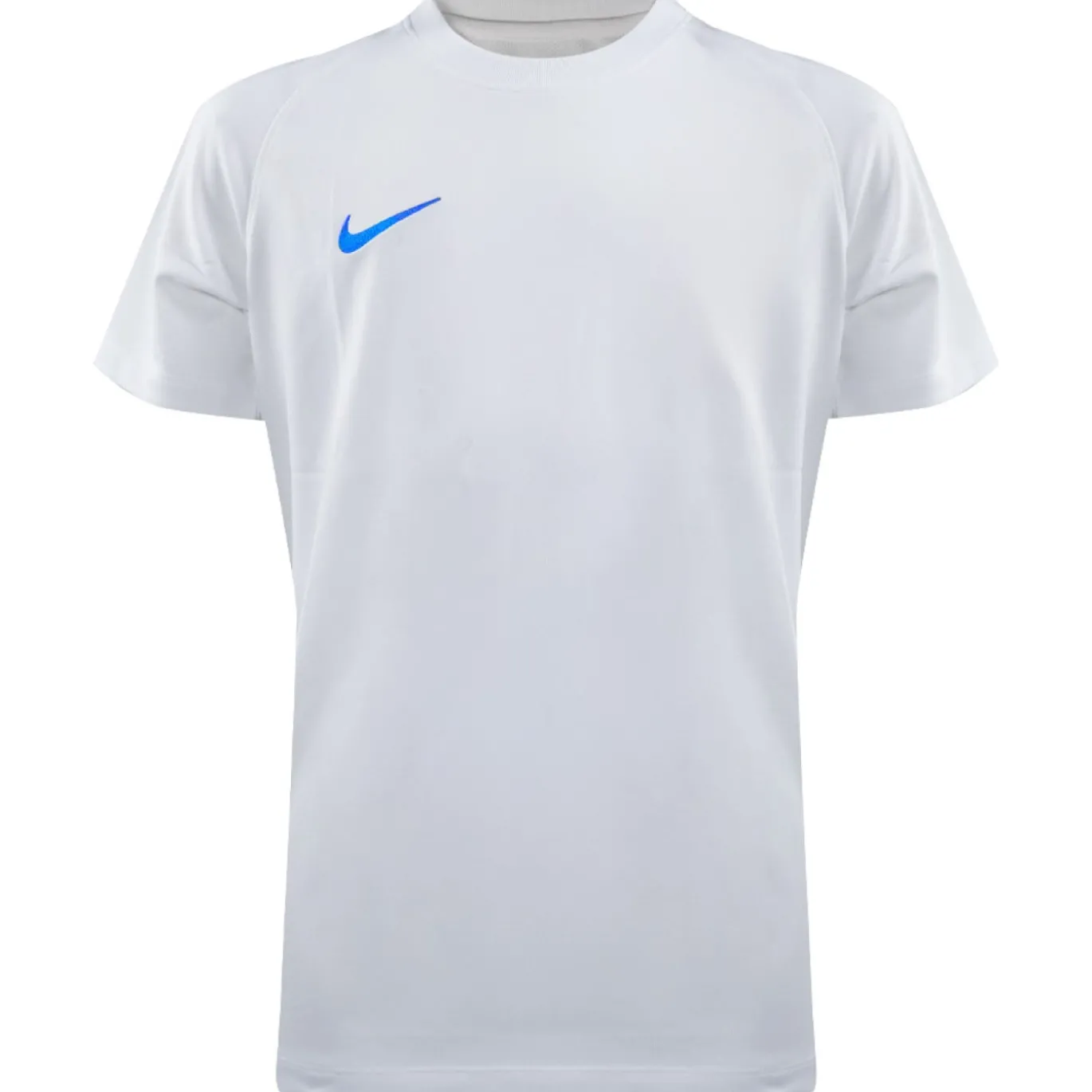 Nike Dri-FIT Park VIII Voetbalshirt Kids Wit Blauw