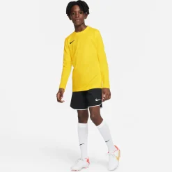 Nike Dri-FIT Park VII Voetbalshirt Lange Mouwen Kids Geel