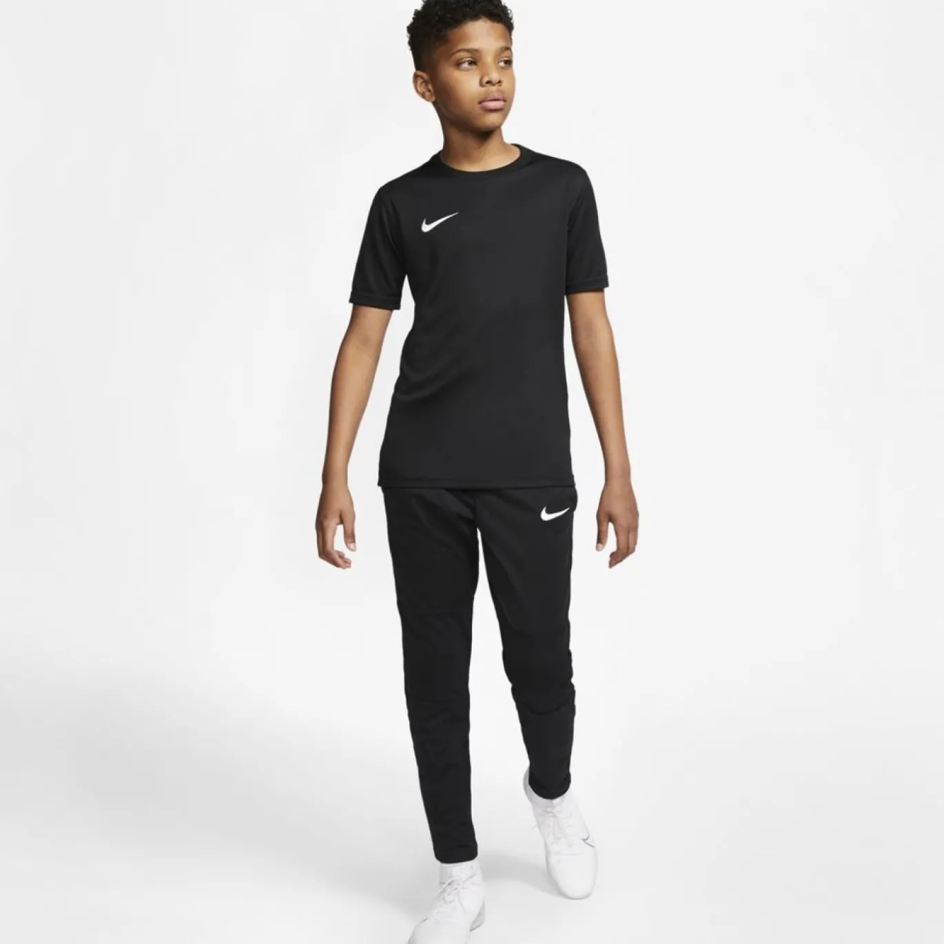 Nike Dri-FIT Park VII Voetbalshirt Kids Zwart