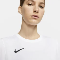 Nike Dri-FIT Park VII Voetbalshirt Dames Wit Zwart