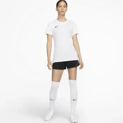 Nike Dri-FIT Park VII Voetbalshirt Dames Wit Zwart