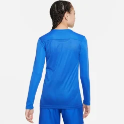 Nike Dri-FIT Park VII Voetbalshirt Lange Mouwen Kids Blauw