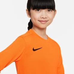 Nike Dri-FIT Park VII Voetbalshirt Lange Mouwen Kids Oranje