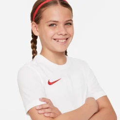 Nike Dri-FIT Park VII Voetbalshirt Kids Wit Rood