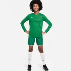 Nike Dri-FIT Park VII Voetbalshirt Lange Mouwen Kids Groen