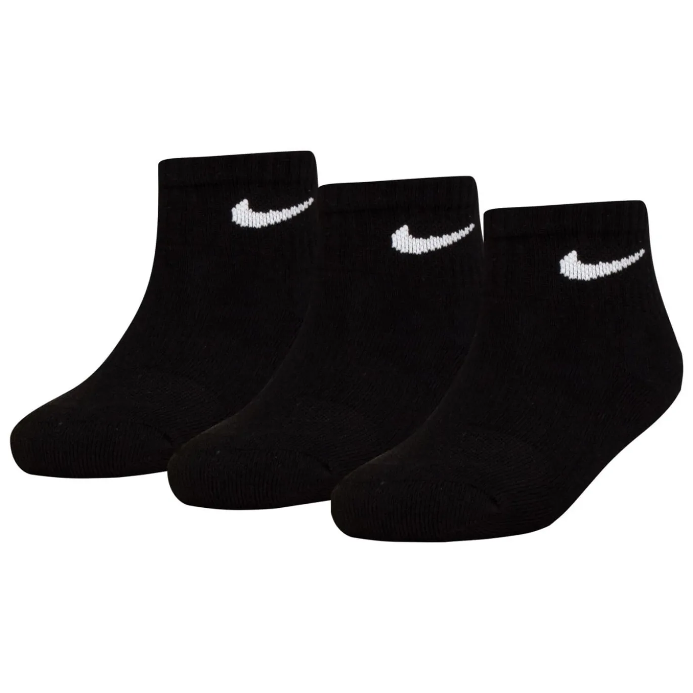 Nike Dri-FIT Performance Basics Enkelsokken 6-Pack Kleuters Zwart Wit