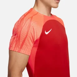Nike Dri-FIT Strike III Voetbalshirt Rood Wit