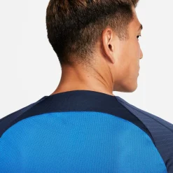 Nike Dri-FIT Strike III Voetbalshirt Blauw Donkerblauw Wit