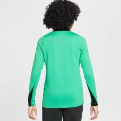 Nike Dri-FIT Strike Trainingstrui 1/4-Zip Kids Groen Zwart Wit