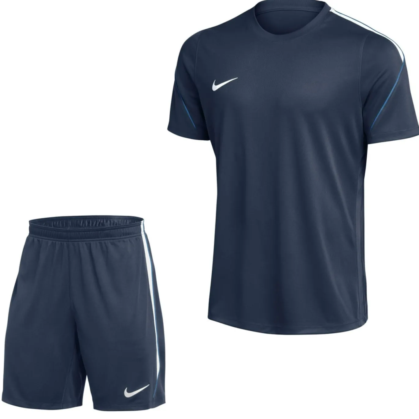 Nike Dri-FIT Strike 26 Trainingsset Donkerblauw Wit