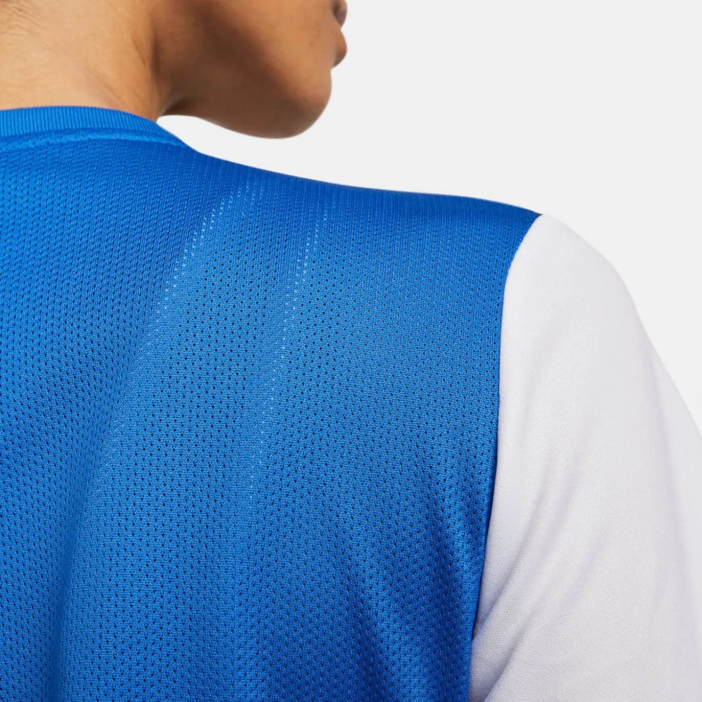 Nike Dri-FIT Tiempo Premier II Voetbalshirt Dames Blauw Wit
