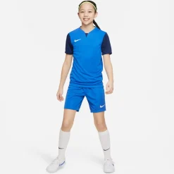 Nike Dri-FIT Trophy V Trainingsshirt Kids Blauw Donkerblauw Wit