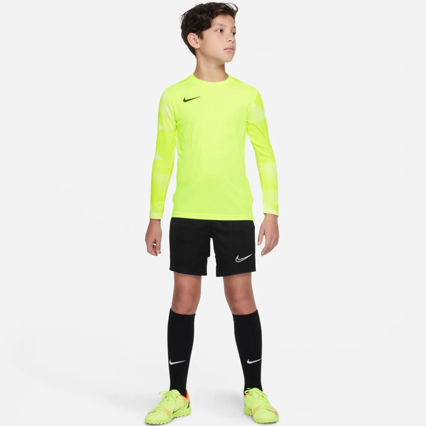 Nike DRY PARK IV Keepersshirt Lange Mouwen Kids Geel