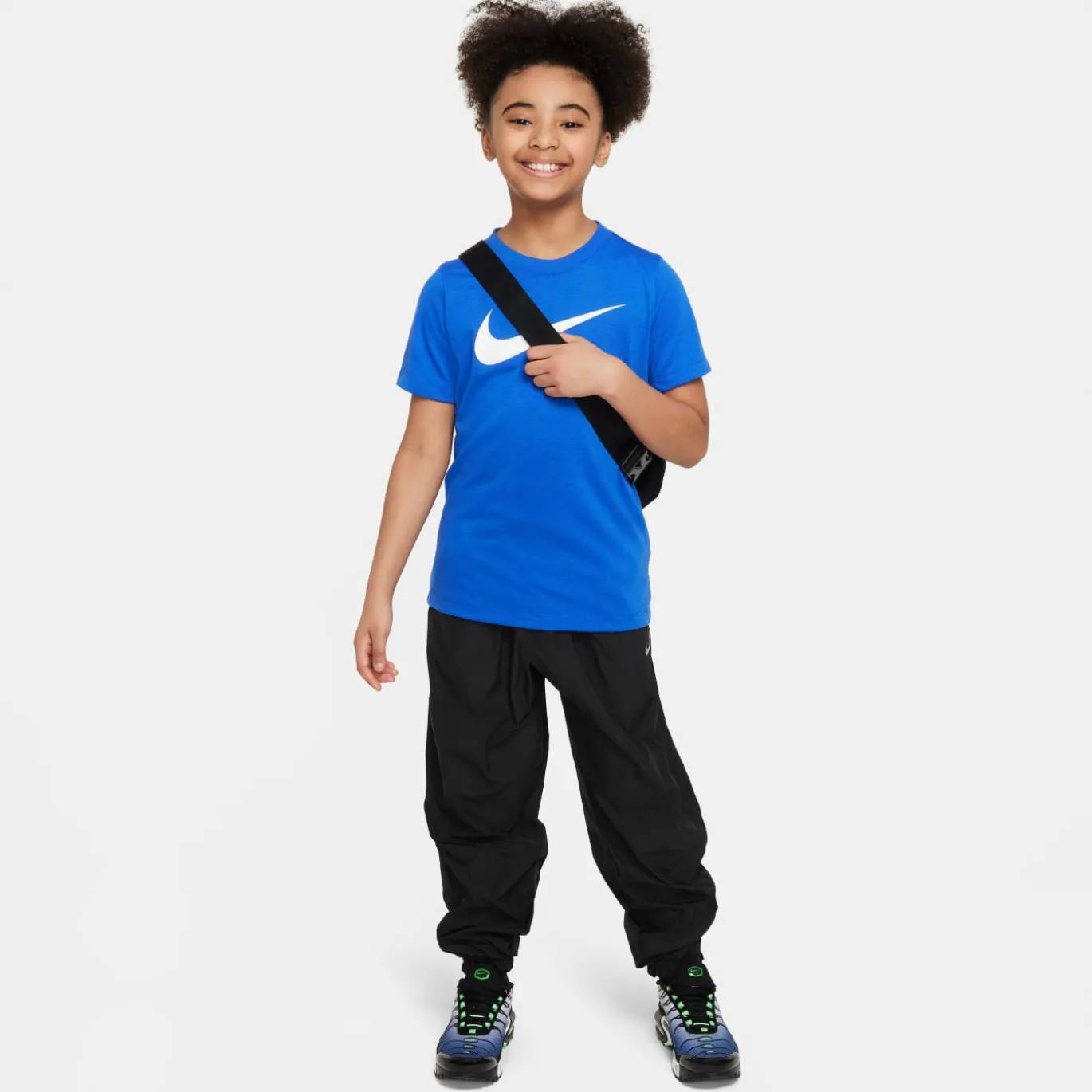 Nike Dry Park 20 T-Shirt Hybrid Kids Blauw Wit