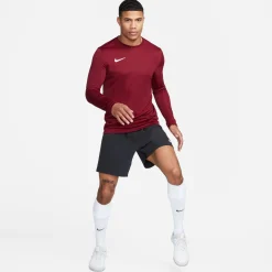 Nike DRY PARK VII Voetbalshirt Lange Mouwen Bordeauxrood