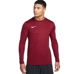 Nike DRY PARK VII Voetbalshirt Lange Mouwen Bordeauxrood