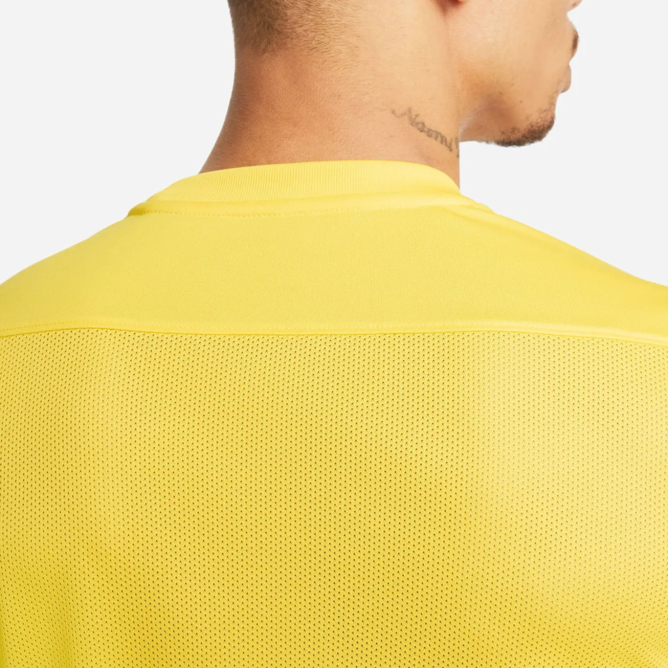 Nike DRY PARK VII Voetbalshirt Lange Mouwen Geel Zwart