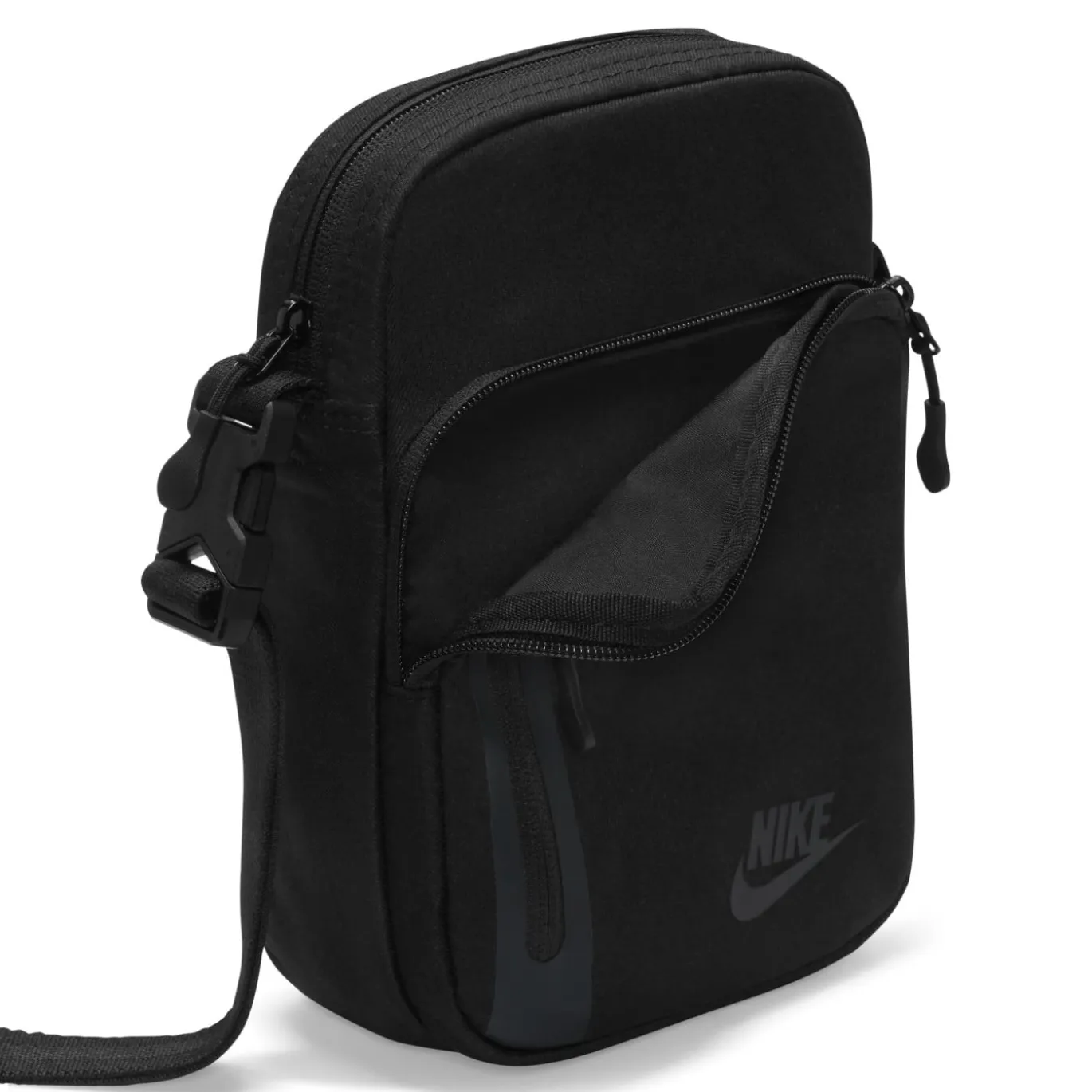 Nike Elemental Crossbody Tas Zwart Grijs