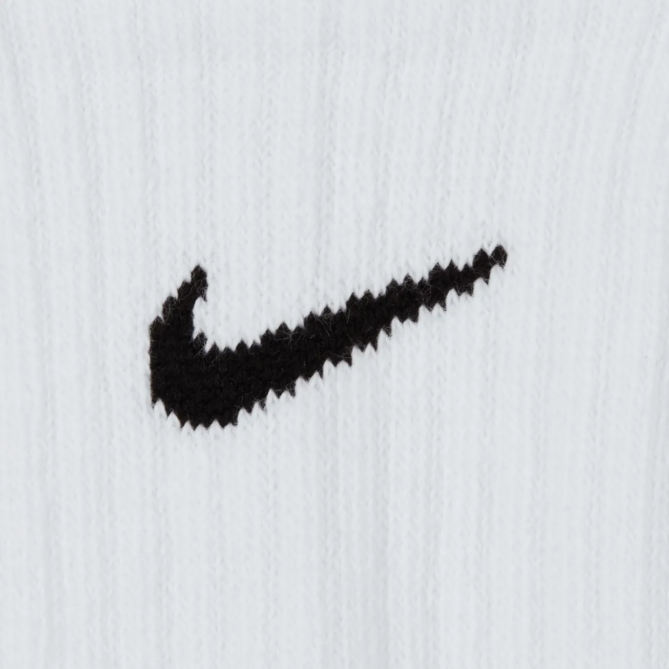Nike Everyday Crew Sokken 3-Pack Kids Wit Zwart
