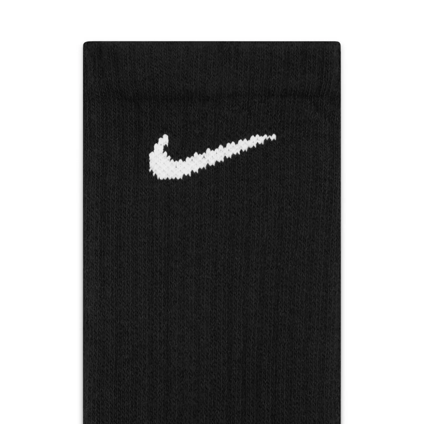 Nike Everyday Cushioned Crew Sportsokken 6-Pack Zwart Wit