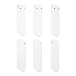 Nike Everyday Cushioned Crew Sportsokken 6-Pack Wit Zwart