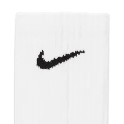 Nike Everyday Cushioned Crew Sportsokken 6-Pack Wit Zwart