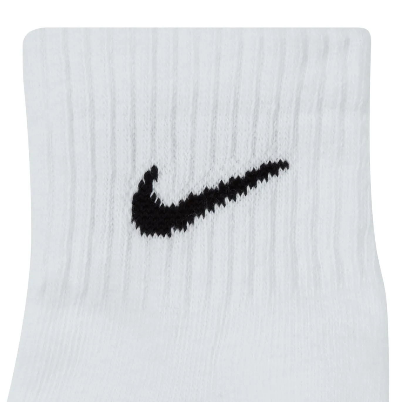Nike Everyday Cushioned Enkelsokken 3-Pack Wit Zwart