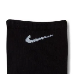 Nike Everyday Cushioned No-Show Sokken 3-Pack Zwart Wit