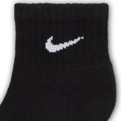 Nike Everyday Enkelsokken 6-Pack Kids Zwart Wit