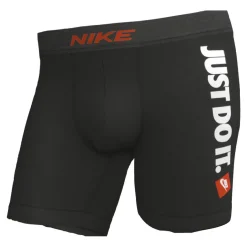 Nike Everyday Just Do It Boxershort Brief Zwart Wit Rood