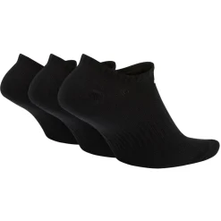 Nike Everyday Lightweight No-Show Sokken 3-Pack Zwart Wit