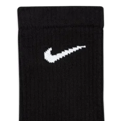 Nike Everyday Plus Cushioned Crew Sportsokken 3-Pack Zwart Wit