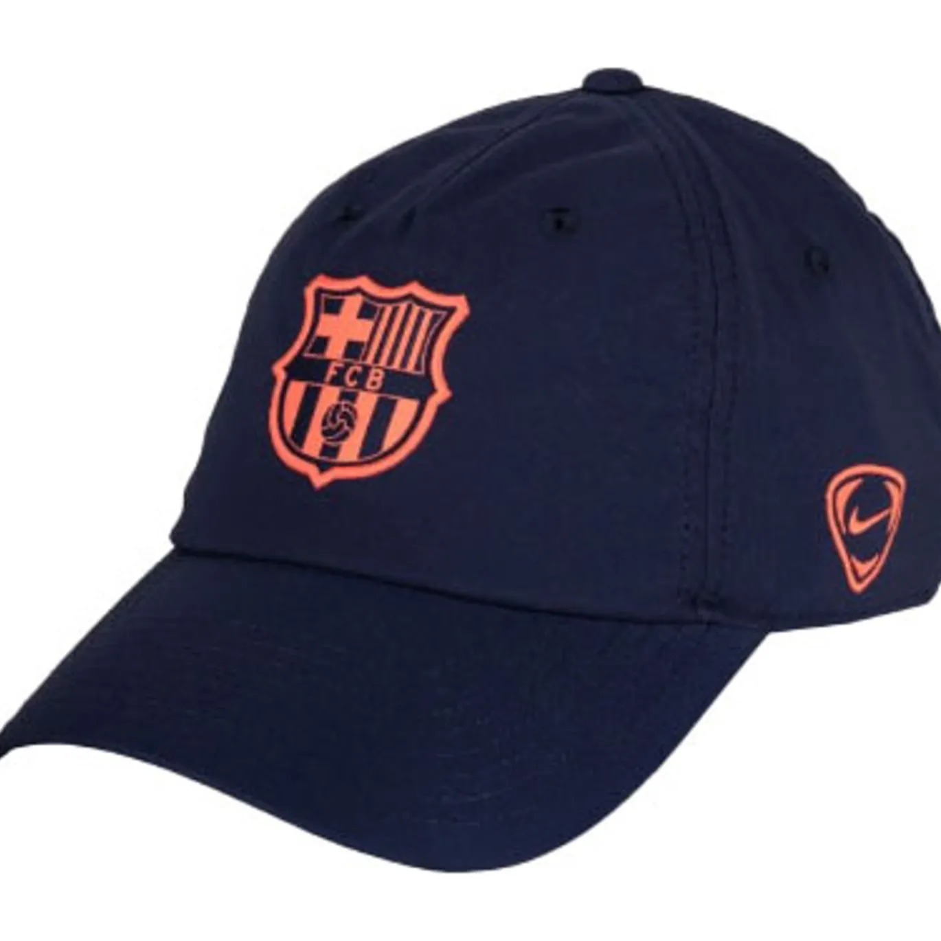 Nike FC Barcelona Club Pet 2025-2026 Donkerblauw Oranje