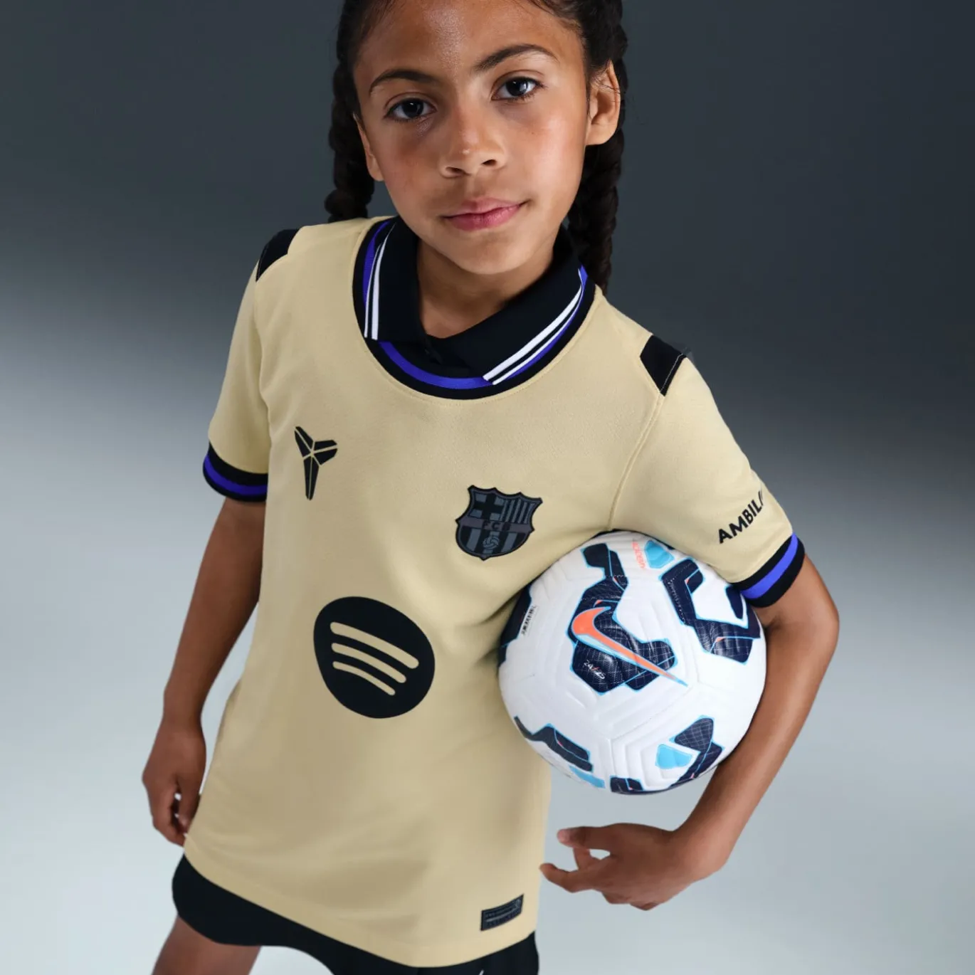 Nike FC Barcelona Frenkie de Jong 21 Uitshirt 2025-2026 Kids
