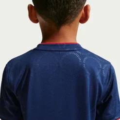 Nike FC Barcelona Pre-Match Trainingsshirt 2026-2027 Kids Blauw Rood Geel