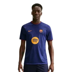 Nike FC Barcelona Pre-Match Trainingsshirt 2026-2027 Blauw Rood Geel