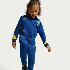 Nike FC Barcelona Strike Trainingspak 2025-2026 Kleuters/Kids Donkerblauw Felgeel