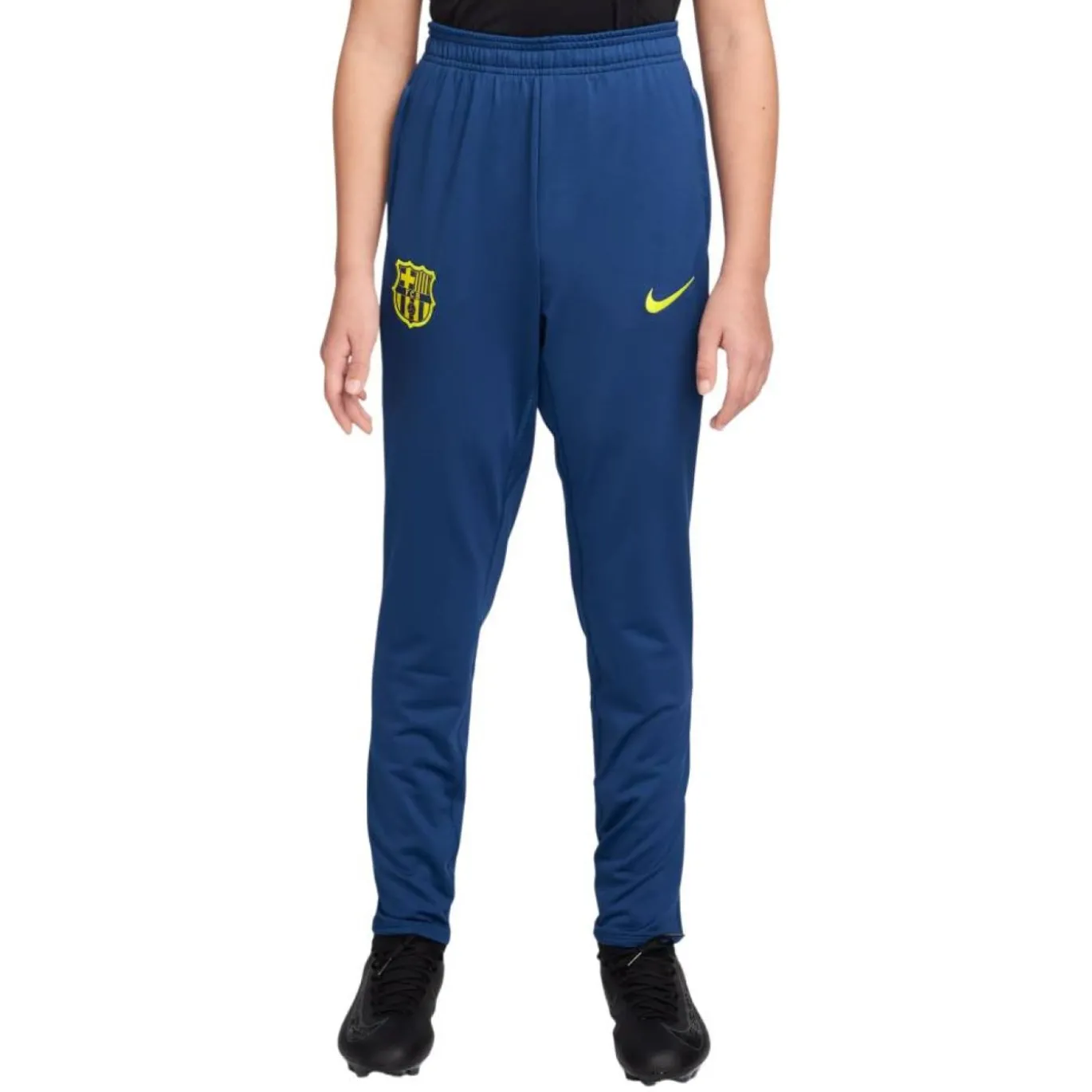 Nike FC Barcelona Strike Trainingspak 1/4-Zip 2025-2026 Kids Lichtblauw Donkerblauw Felgeel
