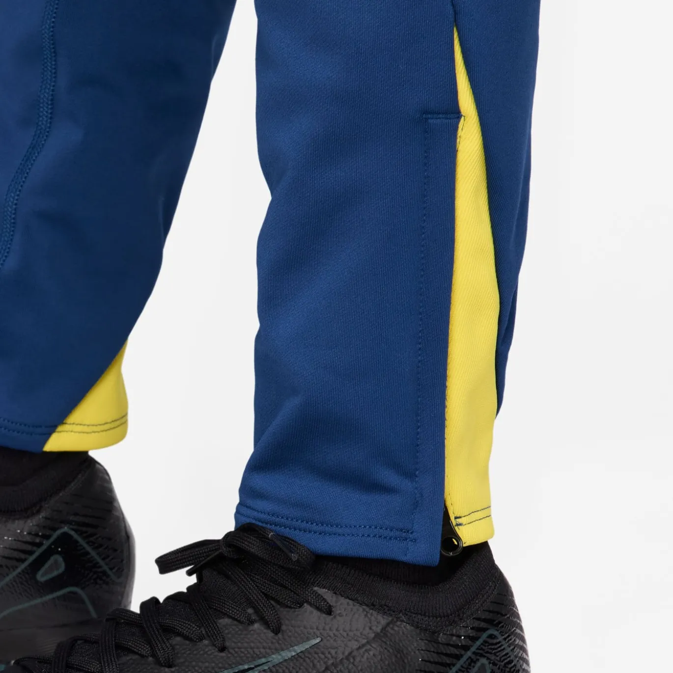 Nike FC Barcelona Strike Trainingspak 1/4-Zip 2025-2026 Kids Lichtblauw Donkerblauw Felgeel