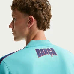 Nike FC Barcelona Strike Trainingsjack 2026-2027 Lichtgroen Donkerblauw Rood