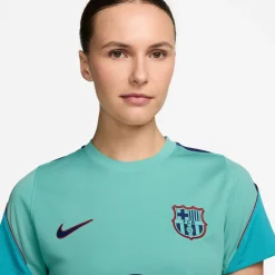 Nike FC Barcelona Strike Trainingsset 2026-2027 Dames Licht Turqouise Donkerblauw Rood