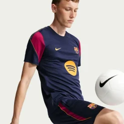 Nike FC Barcelona Strike Trainingsset 2026-2027 Donkerblauw Rood Geel