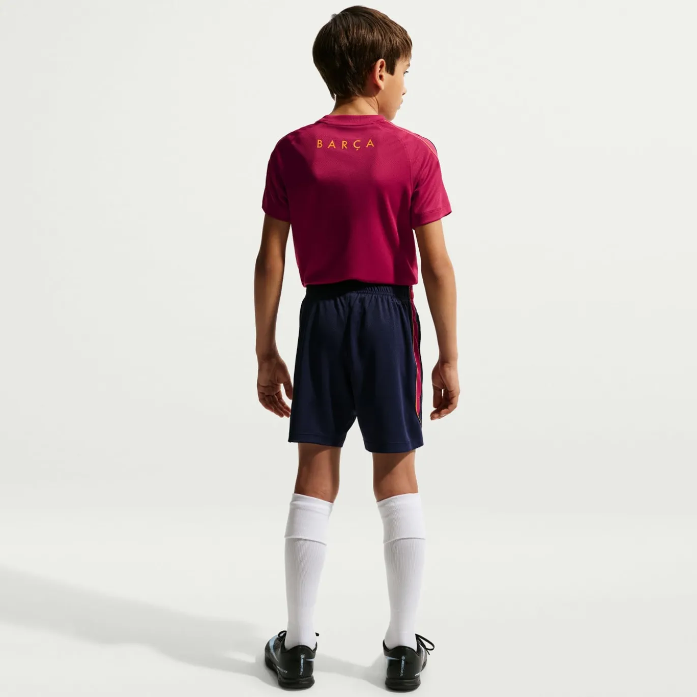 Nike FC Barcelona Strike Trainingsbroekje 2026-2027 Kids Donkerblauw Rood Geel
